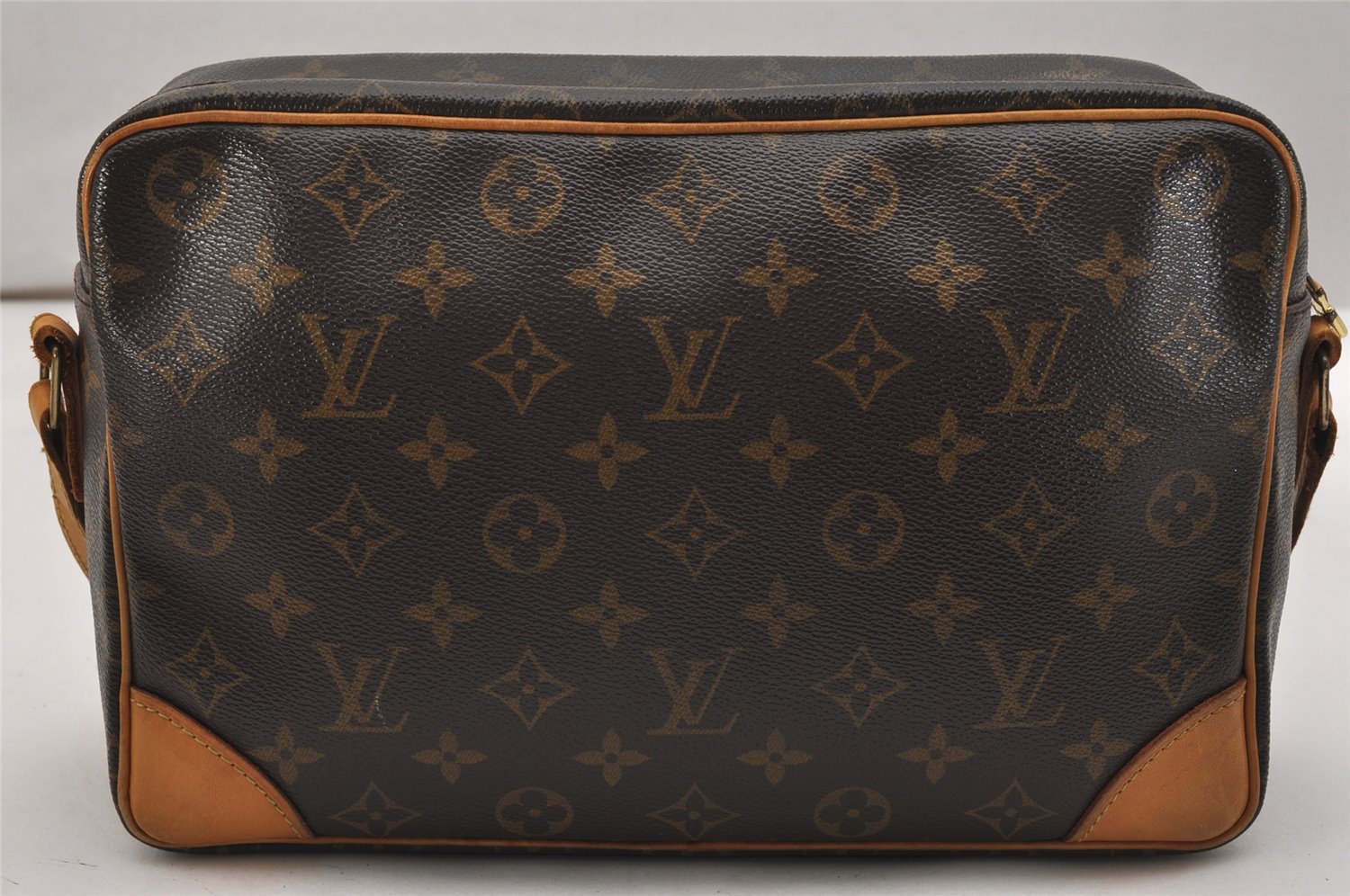 Authentic Louis Vuitton Monogram Trocadero 30 Shoulder Cross Bag M51272 LV 1056K