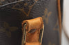 Authentic Louis Vuitton Monogram Trocadero 30 Shoulder Cross Bag M51272 LV 1056K