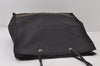 Authentic FENDI Vintage Nylon Leather Shoulder Tote Bag Black 1057J