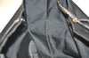 Authentic FENDI Vintage Nylon Leather Shoulder Tote Bag Black 1057J