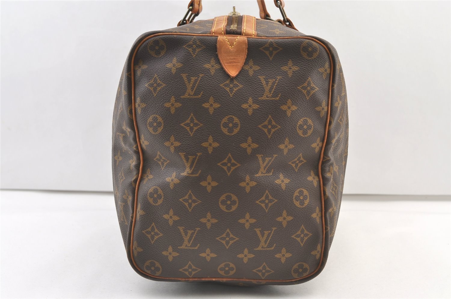 Authentic Louis Vuitton Monogram Sac Souple 45 Hand Boston Bag M41624 LV 1057K