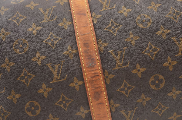 Authentic Louis Vuitton Monogram Sac Souple 45 Hand Boston Bag M41624 LV 1057K