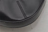 Authentic PRADA Nylon Tessuto Leather Shoulder Cross Body Bag Purse Black 1058J