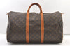 Authentic Louis Vuitton Monogram Keepall 50 Travel Boston Bag M41426 LV 1058K