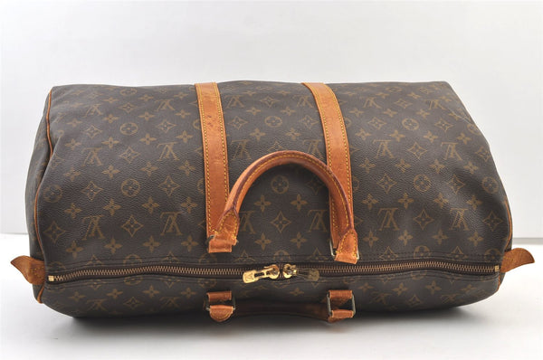 Authentic Louis Vuitton Monogram Keepall 50 Travel Boston Bag M41426 LV 1058K