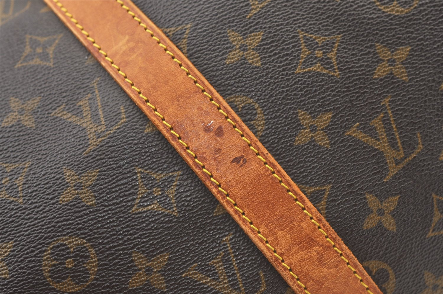 Authentic Louis Vuitton Monogram Keepall 50 Travel Boston Bag M41426 LV 1058K