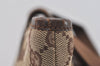 Authentic GUCCI Vintage Shoulder Tote Bag GG Canvas Leather 0190426 Brown 1059I