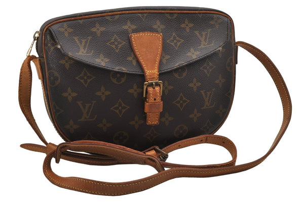Authentic Louis Vuitton Monogram Jeune Fille MM M51226 Shoulder Cross Bag 1059K