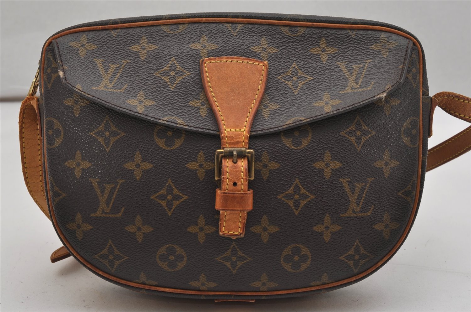 Authentic Louis Vuitton Monogram Jeune Fille MM M51226 Shoulder Cross Bag 1059K