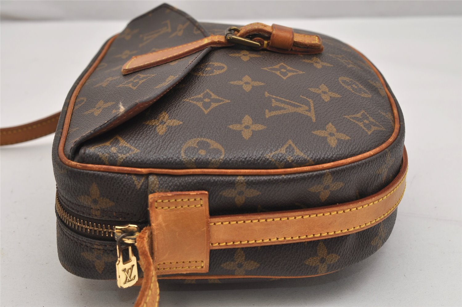 Authentic Louis Vuitton Monogram Jeune Fille MM M51226 Shoulder Cross Bag 1059K