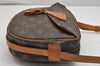 Authentic Louis Vuitton Monogram Jeune Fille MM M51226 Shoulder Cross Bag 1059K