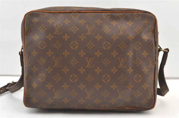 Authentic Louis Vuitton Monogram Nile 34 Shoulder Cross Body Bag Old Model 1060K