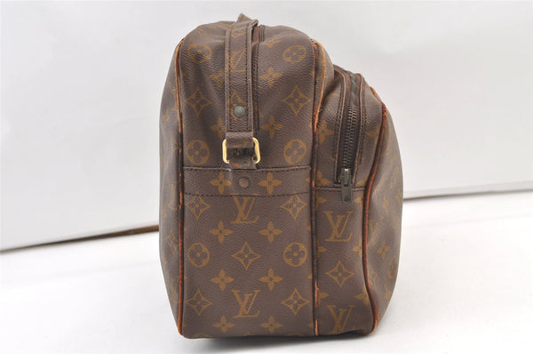 Authentic Louis Vuitton Monogram Nile 34 Shoulder Cross Body Bag Old Model 1060K