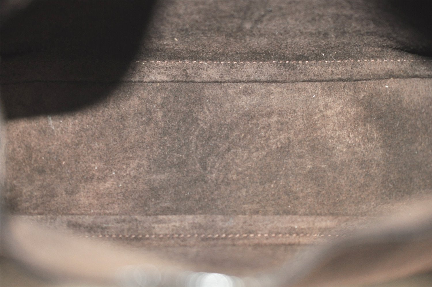 Authentic GUCCI Vintage Shoulder Hand Bag Purse Suede Leather Brown  1061I