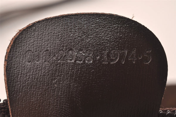 Authentic GUCCI Vintage Shoulder Hand Bag Purse Suede Leather Brown  1061I