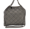 Authentic Stella McCartney Falabella Mini Shoulder Hand Bag Leather Gray 1061J