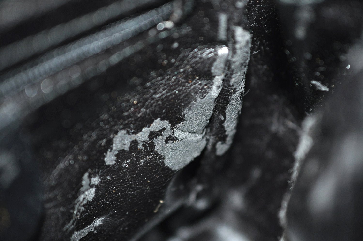 Authentic GUCCI Bamboo 2Way Hand Shoulder Cross Body Bag Leather Black 1062I