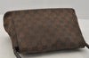 Authentic GUCCI Vintage Shoulder Bag Purse GG Canvas Leather 90646 Brown 1062J