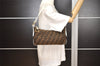 Authentic FENDI Vintage Zucca Shoulder Hand Bag Purse Canvas Leather Brown 1063J