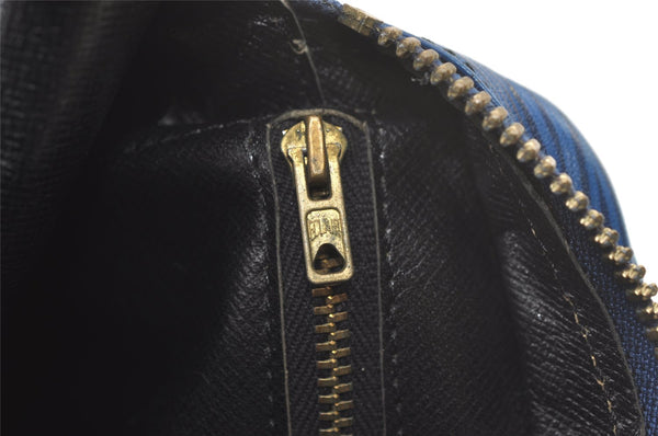 Authentic Louis Vuitton Epi Trocadero 24 Blue Shoulder Cross Bag Old Model 1063K