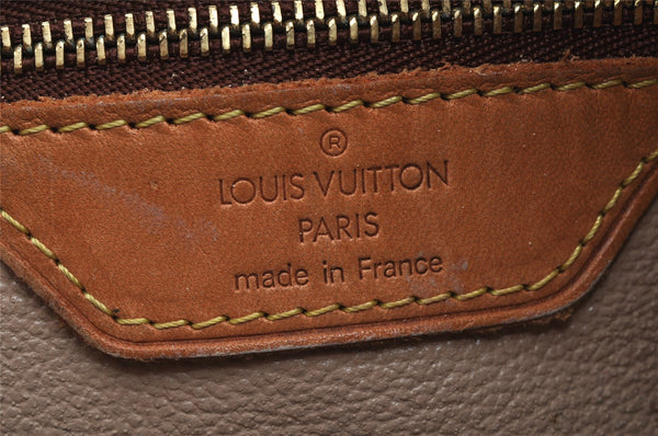 Authentic Louis Vuitton Monogram Bucket PM Shoulder Tote Bag M42238 Junk 1064K