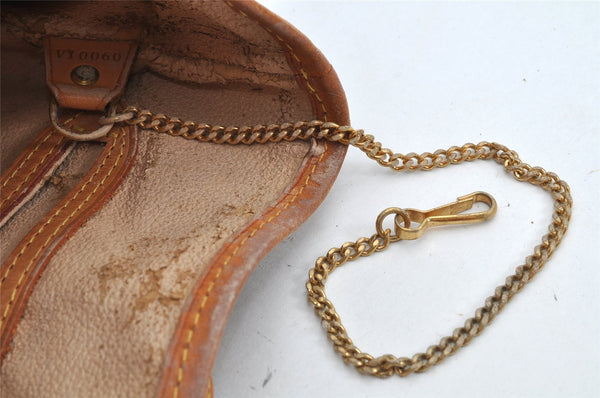 Authentic Louis Vuitton Monogram Bucket PM Shoulder Tote Bag M42238 Junk 1064K