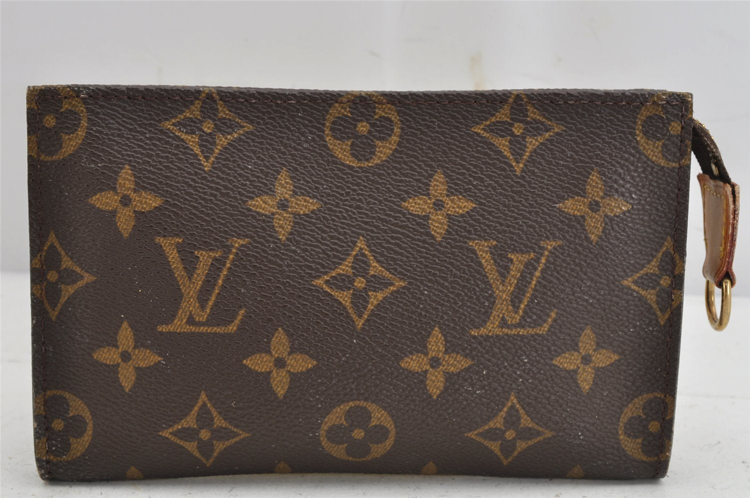 Authentic Louis Vuitton Monogram Bucket PM Shoulder Tote Bag M42238 Junk 1064K