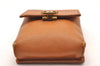 Authentic CHANEL Vintage Leather CC Logo Cigarette Case Pouch Purse Brown 1065J