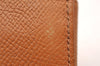 Authentic CHANEL Vintage Leather CC Logo Cigarette Case Pouch Purse Brown 1065J