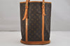 Authentic Louis Vuitton Monogram Bucket GM Shoulder Tote Bag M42236 LV 1065K