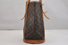 Authentic Louis Vuitton Monogram Bucket GM Shoulder Tote Bag M42236 LV 1065K