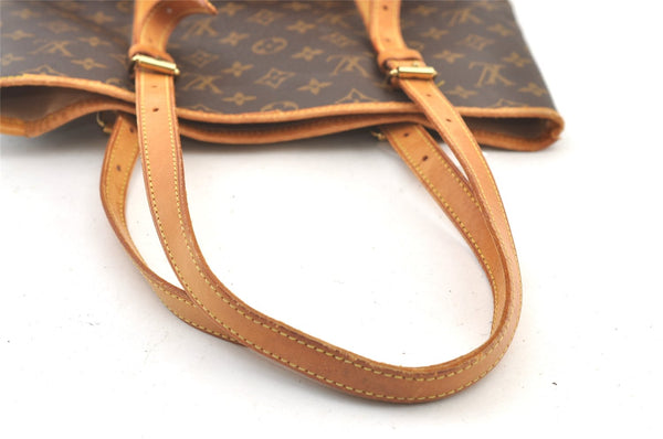 Authentic Louis Vuitton Monogram Bucket GM Shoulder Tote Bag M42236 LV 1065K