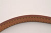 Authentic Louis Vuitton Leather Shoulder Strap Beige 46.5" LV 1066I