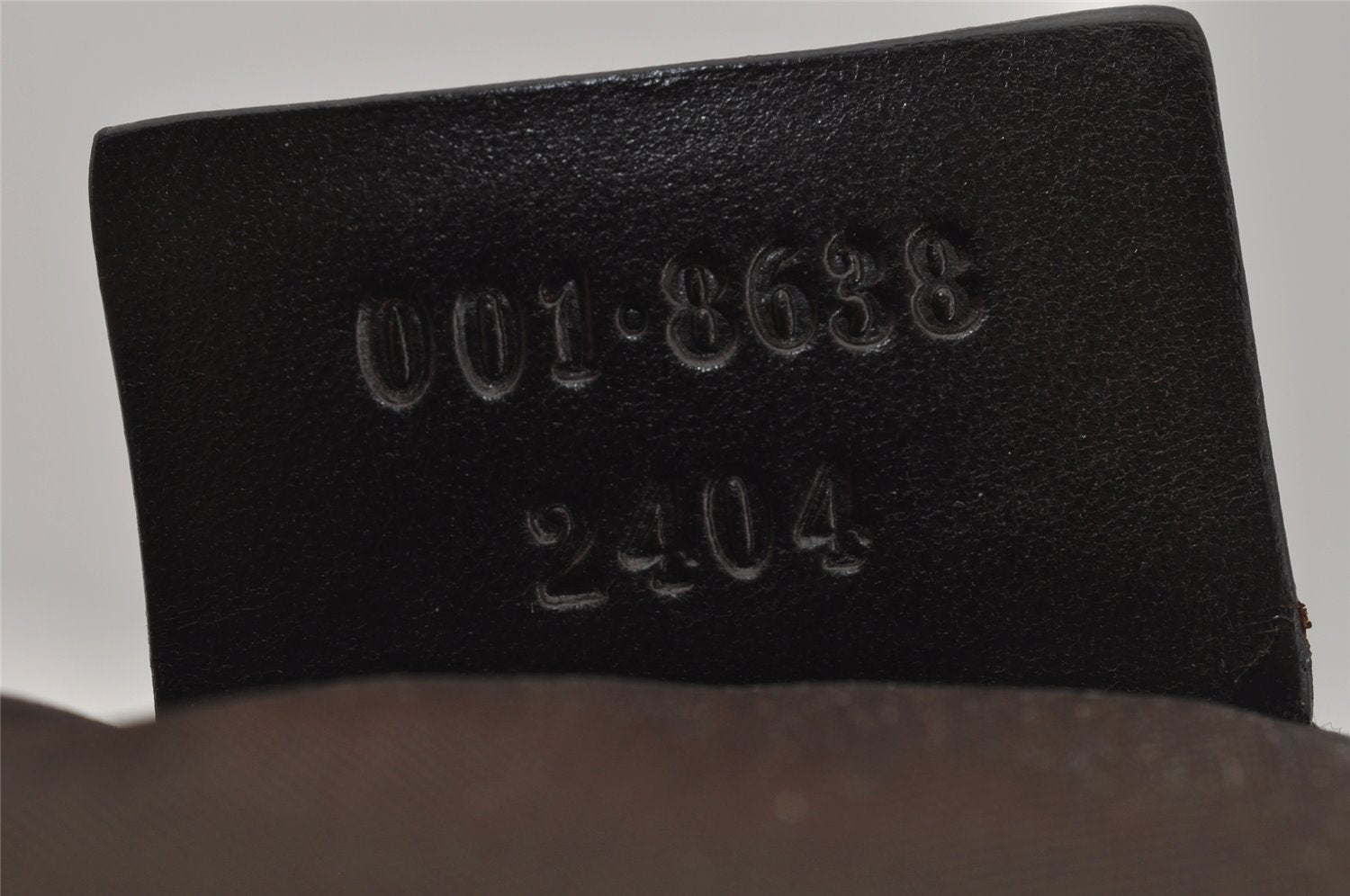 Authentic GUCCI Bamboo 2Way Shoulder Hand Bag Nylon Leather 0018638 Green 1067J