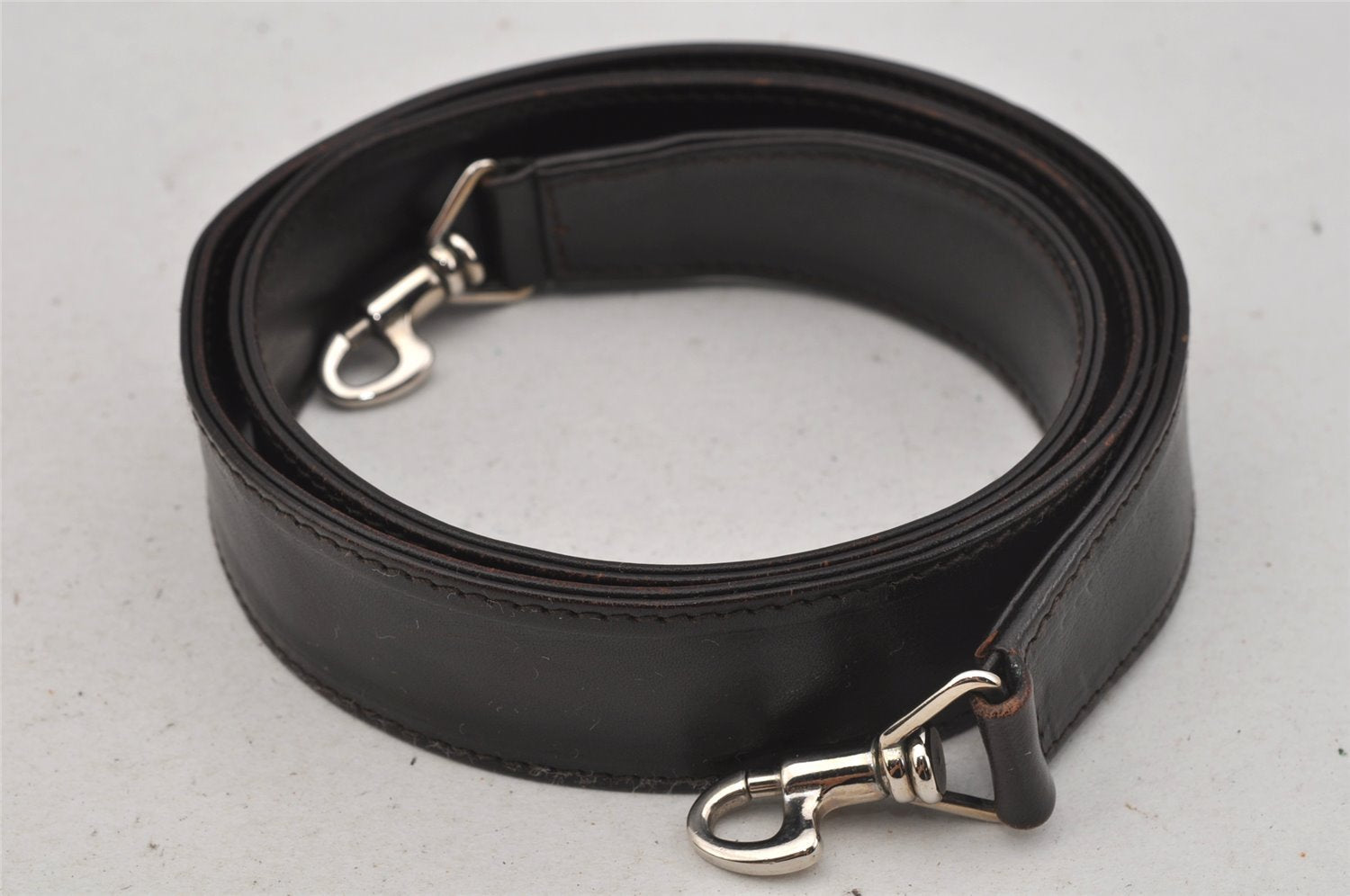 Authentic GUCCI Bamboo 2Way Shoulder Hand Bag Nylon Leather 0018638 Green 1067J