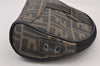 Authentic FENDI Zucca Vintage Shoulder Bag Purse PVC Leather Brown Junk 1067K