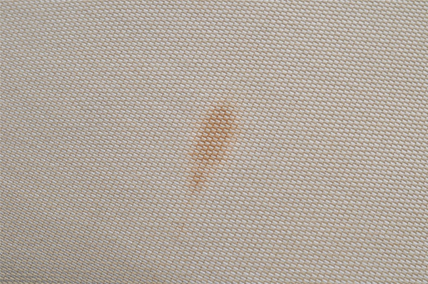 Authentic GUCCI Vintage Shoulder Bag Purse Canvas Leather 0014142 White 1068J