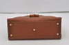 Authentic GUCCI Bamboo 2Way Shoulder Hand Bag Purse Leather Brown 1069J