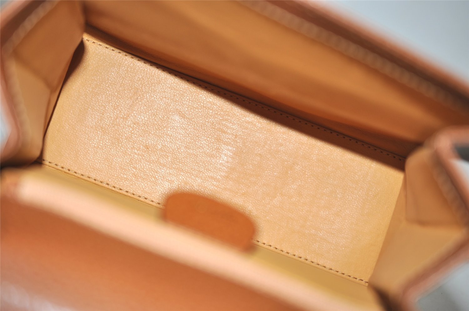 Authentic GUCCI Bamboo 2Way Shoulder Hand Bag Purse Leather Brown 1069J