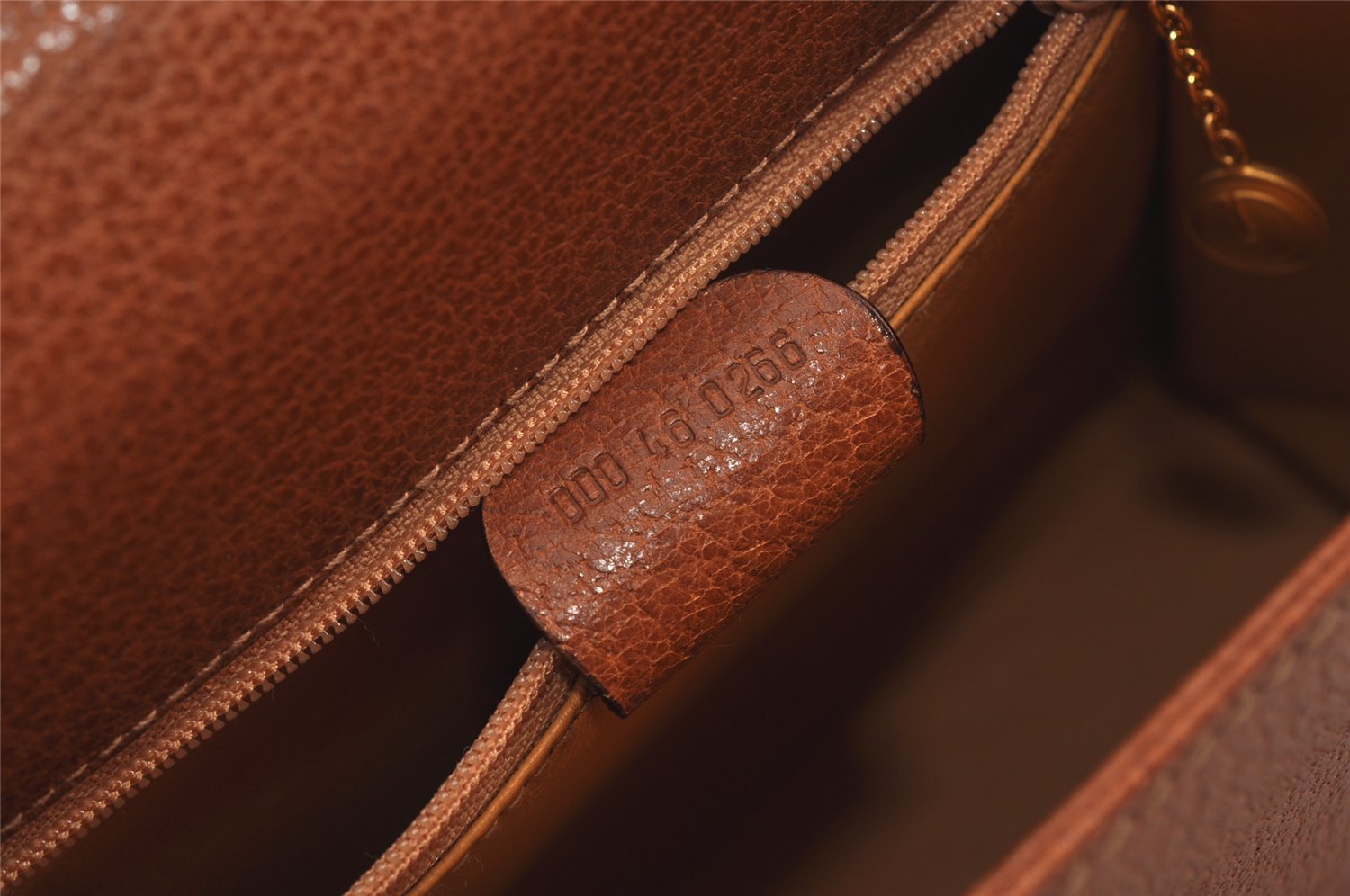 Authentic GUCCI Bamboo 2Way Shoulder Hand Bag Purse Leather Brown 1069J