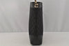 Authentic GUCCI Shoulder Tote Bag GG Canvas Leather 33900 Black 1070J