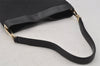 Authentic GUCCI Shoulder Tote Bag GG Canvas Leather 33900 Black 1070J
