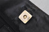 Authentic GUCCI Shoulder Tote Bag GG Canvas Leather 33900 Black 1070J