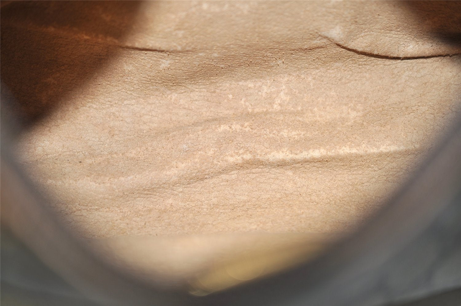 Authentic GUCCI Clutch Hand Bag Purse GG PVC Leather Brown Junk 1070K