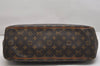 Auth Louis Vuitton Monogram Batignolles Horizontal Tote Bag M51154 LV Junk 1071K