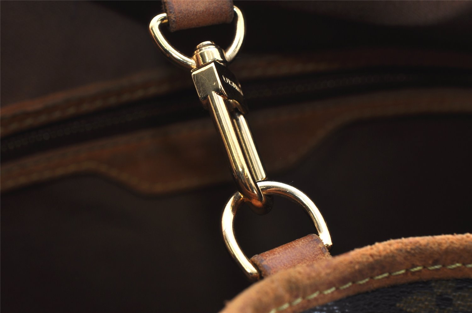 Auth Louis Vuitton Monogram Batignolles Horizontal Tote Bag M51154 LV Junk 1071K