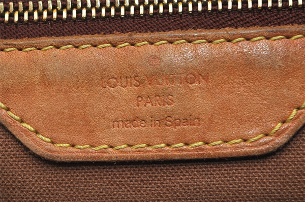 Auth Louis Vuitton Monogram Batignolles Horizontal Tote Bag M51154 LV Junk 1071K