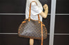 Auth Louis Vuitton Monogram Batignolles Horizontal Tote Bag M51154 LV Junk 1071K