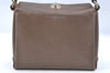 Authentic GUCCI Shoulder Hand Bag Purse Leather Brown 1072C