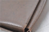 Authentic GUCCI Shoulder Hand Bag Purse Leather Brown 1072C